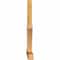Ekena Millwork Redmond Rough Sawn Timber Gable Bracket, Western Red Cedar, 96"W x 48"H x 4"D x 4"F, 12/12 Pitch GBW096X48X0404RED00RWR - alternate 4